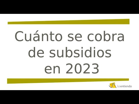 ¡Descubre cuánto se cobra de subsidio en España!