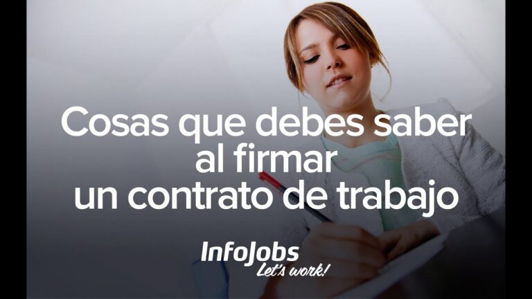 Plazo límite para firmar contrato laboral en España: ¡Conoce tus derechos!